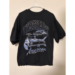 Gymshark American Muscle Extreme Oversized T-Shirt - Black - M